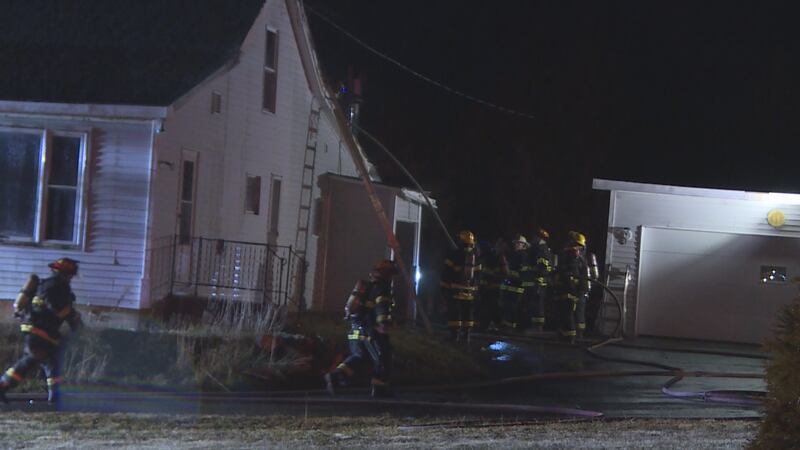 Structure Fire in Woodland