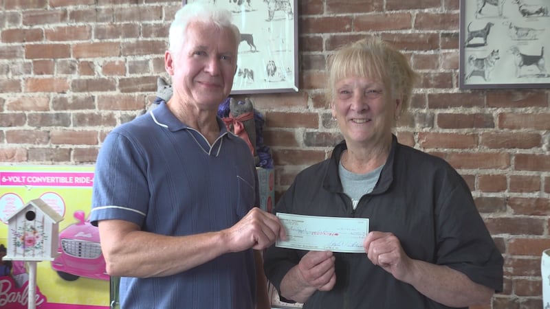 A recent charity auction made a big splash with some Houlton nonprofits.