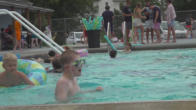 Some county kids were making a splash for a good cause.
