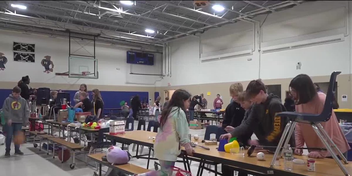 Mill Pond School Creates Rube Goldberg Machines