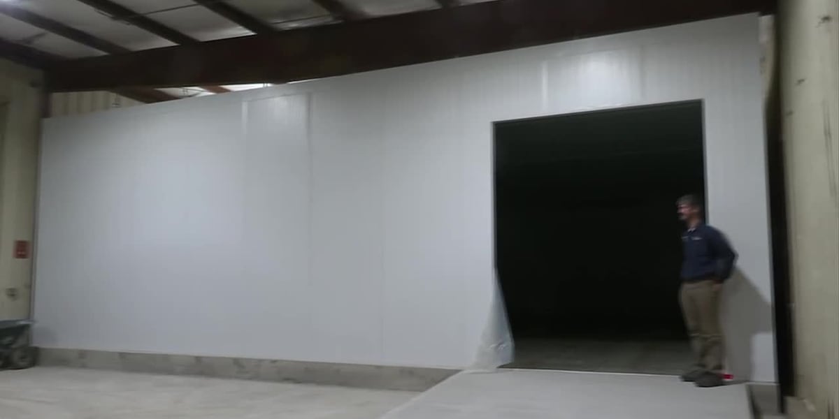 Catholic Charities Maine expanding frozen food storage with new freezer at Monticello warehouse