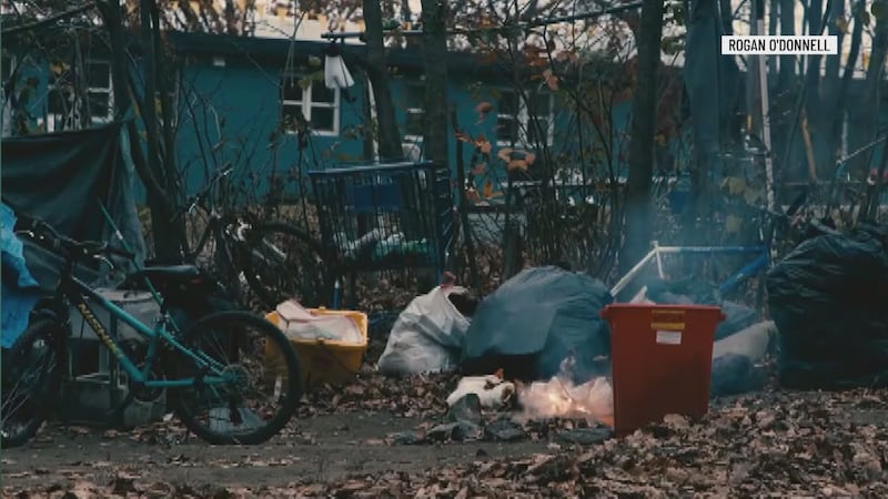 Scene from the InhuMAINE Documentary by Rogan O'Donnell