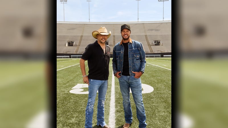 Jason Aldean (left) and Luke Bryan are being sued by a real estate company over the "sudden"...
