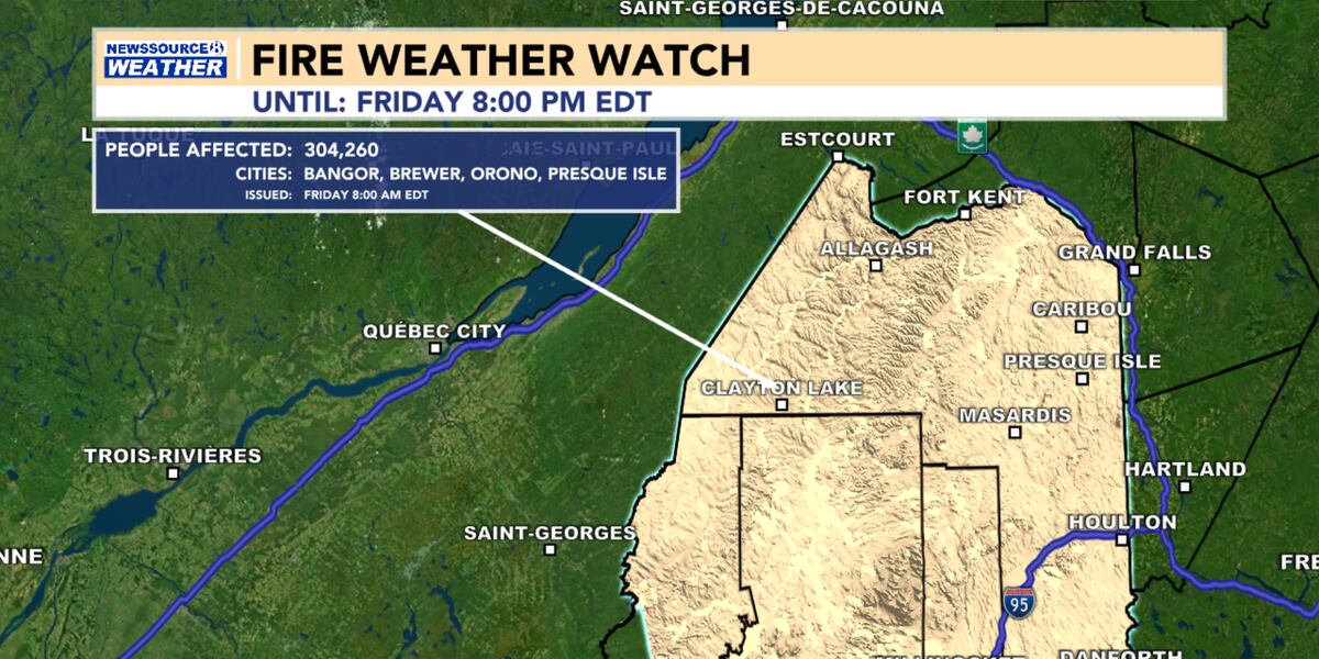 Fire Weather Risk Increases Tomorrow, with Frosty Temperatures Likely ...