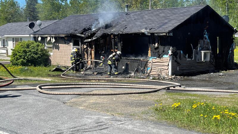 Fire Destroys Home in Connor Township