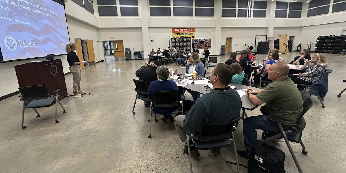 Aroostook County residents learn disaster preparedness skills