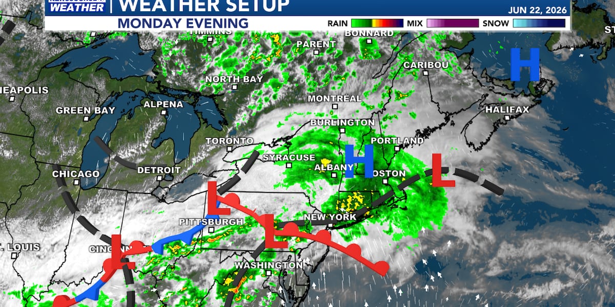 More Showers Possible Tomorrow Morning, with Some Sunshine as the Week Goes On
