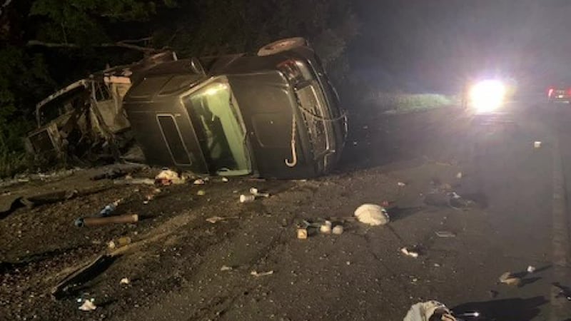 Mapleton Car Crash Possibly Injured Person Flees Early Tuesday Morning Accident in Mapleton